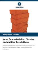 Neue Baumaterialien für eine nachhaltige Entwicklung (German Edition) 6209444814 Book Cover