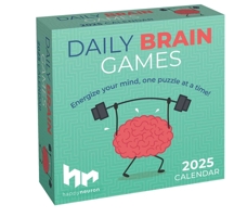 Daily Brain Games 2025 Day-to-Day Calendar: Energize your mind, one puzzle at a time! 1524889342 Book Cover