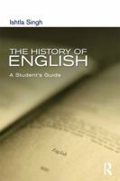 History of English: A Student's Guide 0340806958 Book Cover
