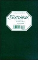 Sketchbook-Hunter Green Blank Book 5 1/2 x 8 1/4" 0823005100 Book Cover