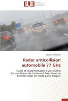 Radar Anticollision Automobile 77 Ghz 383818131X Book Cover