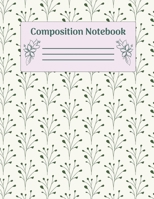 Composition Notebook: Wide Ruled Notebooks Paper - Composition Notebook (Diary, Journal) 8.5x11in 100 Pages Wide Ruled Notebooks Paper 1699134847 Book Cover