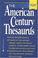 The American Century Thesaurus 0446601225 Book Cover