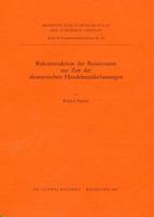 Rekonstruktion der Reiserouten Zur Zeit der Altassyrischen Handelsniederlassungen 3882264233 Book Cover