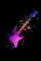 Notebook: A5 Block kariert - 120 Seiten Karo Notizbuch perfekt f�r Lieder oder Notenbuch, perfektes Geschenk f�r Gitarristen, Gitarrenspieler und Musiker! 1075192072 Book Cover