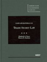 Cases and Materials on Trade Secret Law (American Casebooks) 1634605926 Book Cover