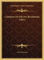 Comment on Fait Des Ra(c)Volutions 2013446586 Book Cover