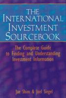 The Investment Sourcebook: The Complete Guide to Finding and Understanding Investment Information 0814405150 Book Cover