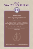 UCLA Women's law Journal (Volume 20.1) Spring 2013 0983337071 Book Cover