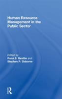 Human Resource Management in the Public Sector 0415464250 Book Cover