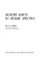 Isotope Shifts in Atomic Spectra (Advances in Primatology) 1489917888 Book Cover