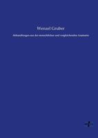 Abhandlungen Aus Der Menschlichen Und Vergleichenden Anatomie 3957001919 Book Cover