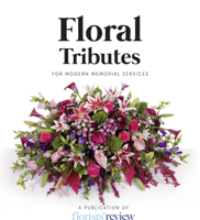 Floral Tributes: For Modern Memorial Services 098547436X Book Cover