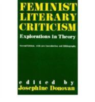 Feminist Literary Criticism 0813101905 Book Cover