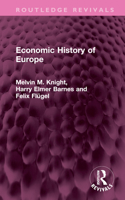 Economic History of Europe 1032407883 Book Cover