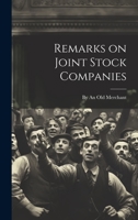 Remarks on Joint Stock Companies 1022071920 Book Cover