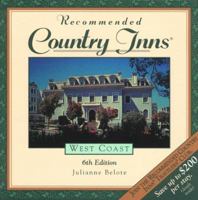 Recommended Country Inns: West Coast/California/Oregon/Washington 0871066297 Book Cover