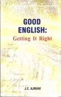Good English: Getting It Right 8129118785 Book Cover