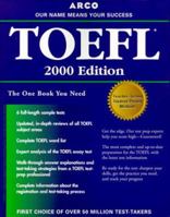 Arco Everything You Need to Score High on the Toefl 2000 (Master the Toefl) 0028632192 Book Cover