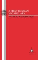 A First Russian Vocabulary 1853992488 Book Cover