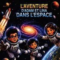 L'AVENTURE D'ADAM ET LINA DANS L'ESPACE (French Edition) B0HG7ZN94W Book Cover