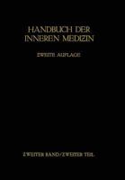 Handbuch Der Inneren Medizin 3662406985 Book Cover