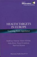 Health Targets in Europe: Learning from Experience 9289042842 Book Cover