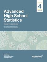 Advanced High School Statistics: Fourth Edition (full color) 1943450153 Book Cover