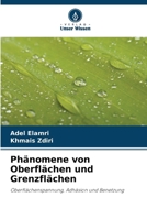 Phänomene von Oberflächen und Grenzflächen 6207430832 Book Cover