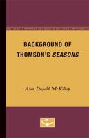The Background of Thomson's Seasons 0816659508 Book Cover