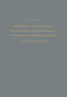 Bibliographie Der Veroffentlichungen Uber Den Leichtbau Und Seine Randgebiete Im Deutschen Und Auslandischen Schrifttum Aus Den Jahren 1940 Bis 1954 / Bibliography of Publications on Light Weight Cons 3642489966 Book Cover