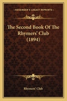 The Second Book Of The Rhymers' Club 137454485X Book Cover