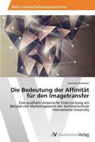 Die Bedeutung Der Affinitat Fur Den Imagetransfer 3639413482 Book Cover