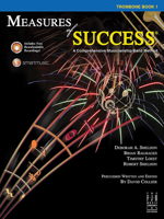BB208TBN - Measures of Success - Trombone Book 1 With CD 1569398143 Book Cover
