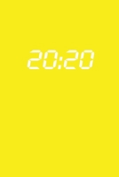 20: 20: Wochen Notizkalender 2020 A5 Gelb 1678930024 Book Cover