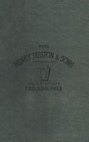 1918 Henry Disston & Sons 1796926310 Book Cover