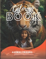 Colorful Adventures: Coloring Book with Animal Friends B0CTYFK7BC Book Cover