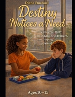 Destiny Notices A Need: A Powerful Story about kindness, Hunger and Helping a Friend in Need (The Destiny Difficult Discussions Series) 1996912410 Book Cover