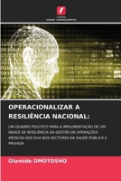 Operacionalizar a Resiliência Nacional (Portuguese Edition) 6209597149 Book Cover