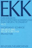 Der Erste Brief an Die Korinther (1 Kor 1,1-6,11) 3788714913 Book Cover