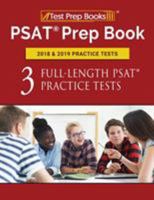PSAT Prep Book 2018 & 2019 Practice Tests: Three Full-Length PSAT Practice Tests 1628455802 Book Cover