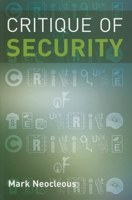 Critique of Security 0773534822 Book Cover