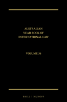 The Australian Year Book of International Law 9004407685 Book Cover