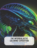 The Intergalactic Coloring Expedition: Intricate Grayscale Portraits of Extraterrestrial Beings B0C5G9ZWXN Book Cover