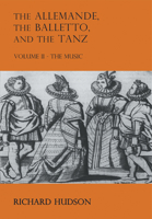 The Allemande and the Tanz 0521116570 Book Cover