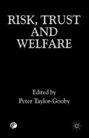 Risk, Trust and Welfare 0333764935 Book Cover