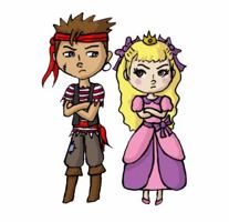 Pirates vs Princesses 1943367019 Book Cover