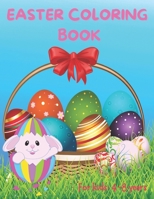 Easter Coloring Book For Kids: 4-8 years: 50 Cute Images for Easter, Easter Eggs, big Easter Coloring Book with Unique Images for Boys and Girls B08YQM3P5G Book Cover