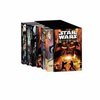 Star Wars Boxed Set: Episodes I-VI (The Phantom Menace, Attack of the Clones, Revenge of the Sith, A New Hope, The Empire Strikes Back, and Return of the Jedi) 0439834775 Book Cover