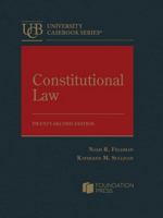 Constitutional Law, 20th - CasebookPlus 1684672155 Book Cover